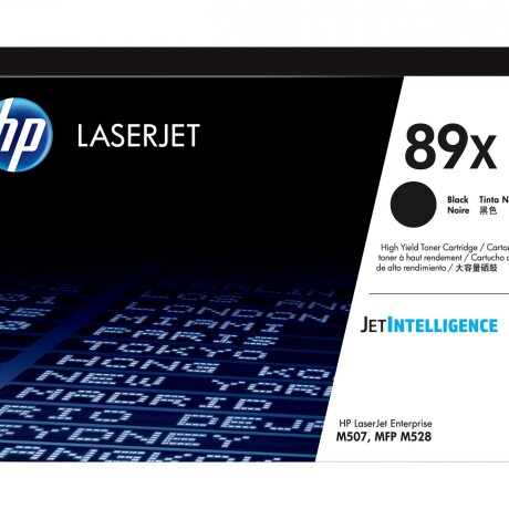 HP 89X - Gran capacidad - negro - original - LaserJet - cartucho de tóner (CF289X) HP 89X - Gran capacidad - negro - original - LaserJet - cartucho de tóner (CF289X)
