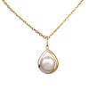 Dije Gota-Oro bajo-Con Perla-CP8681 Conperla