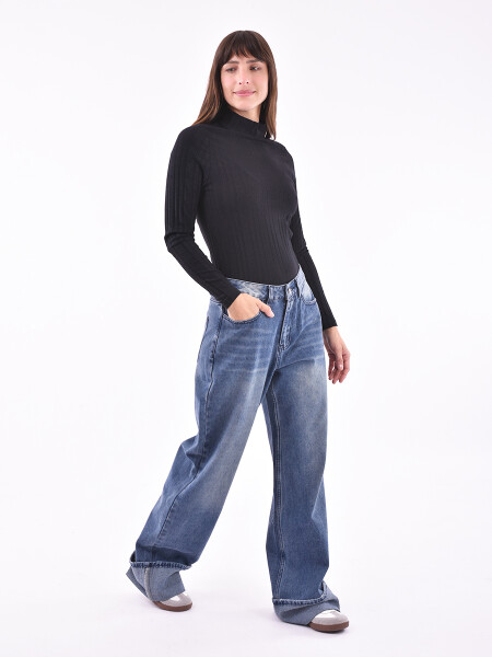POLERA DALIANZA NEGRO