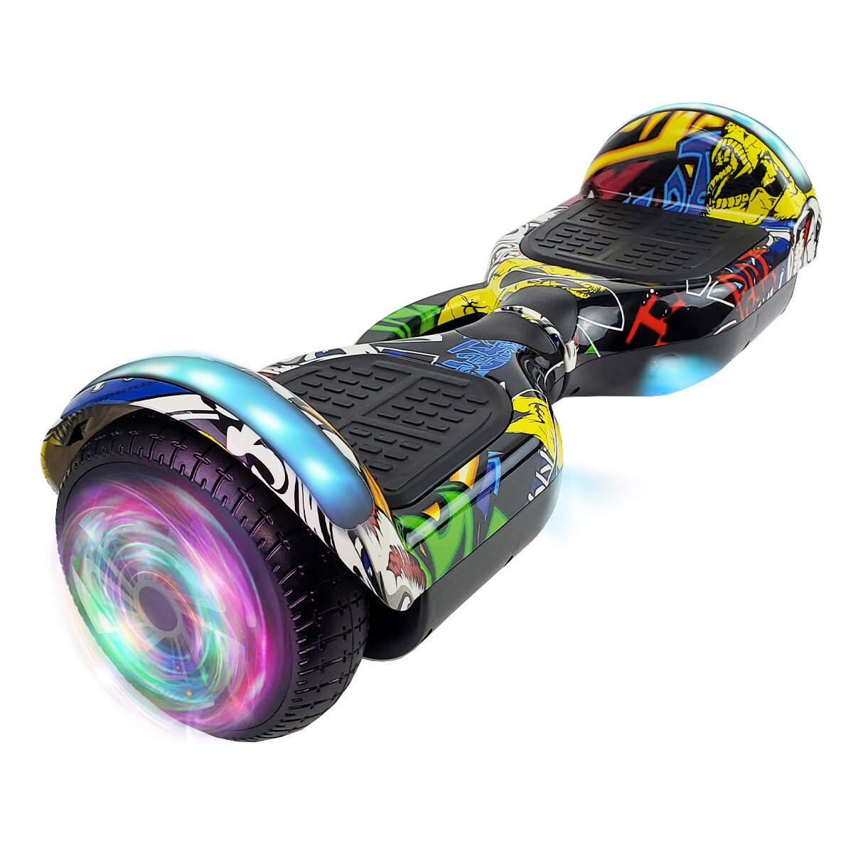 Skate Eléctrico Hoverboard 6.5" - SKATE 6.5 PL DISEÇ?O 45 CALAVERA 2 