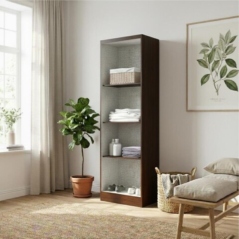 Multiusos Zapatera Biblioteca 2 Puertas Amplio Espacio 4 Estantes con Patas - Marron Multiusos Zapatera Biblioteca 2 Puertas Amplio Espacio 4 Estantes con Patas - Marron