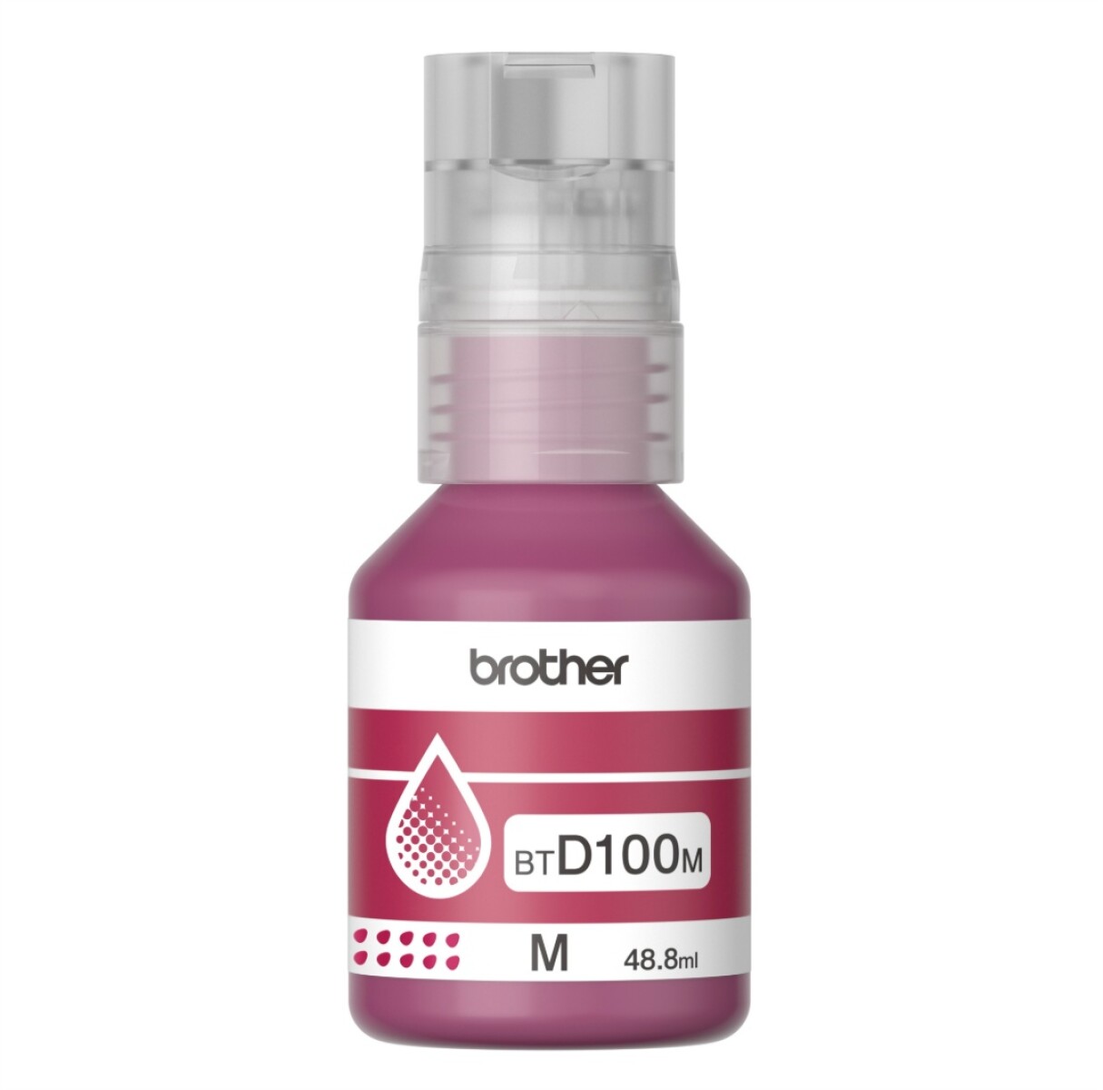 Botella Tinta Brother BTD100M Magenta 