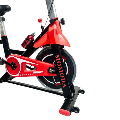 Bicicleta estática de spinning EVOPRO 8kg Rojo