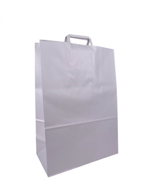 Bolsa lisa acuario 34x17x48 cm BLANCO