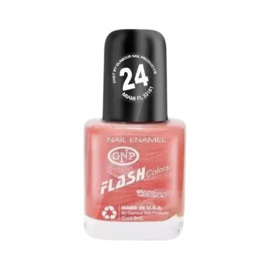 Esmalte de Uñas Flash Colors Nº 24 Rosa Nude Nacarado - GNP Esmalte de Uñas Flash Colors Nº 24 Rosa Nude Nacarado - GNP