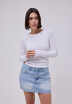 Remera Lila Blanco