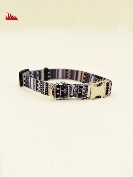 COLLAR REGULABLE PARA MASCOTA MULTICOLOR
