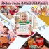 Pizarra Magica Magnetica Mesa Dibujo Infantil Niños Accesor. Variante Color Rosa