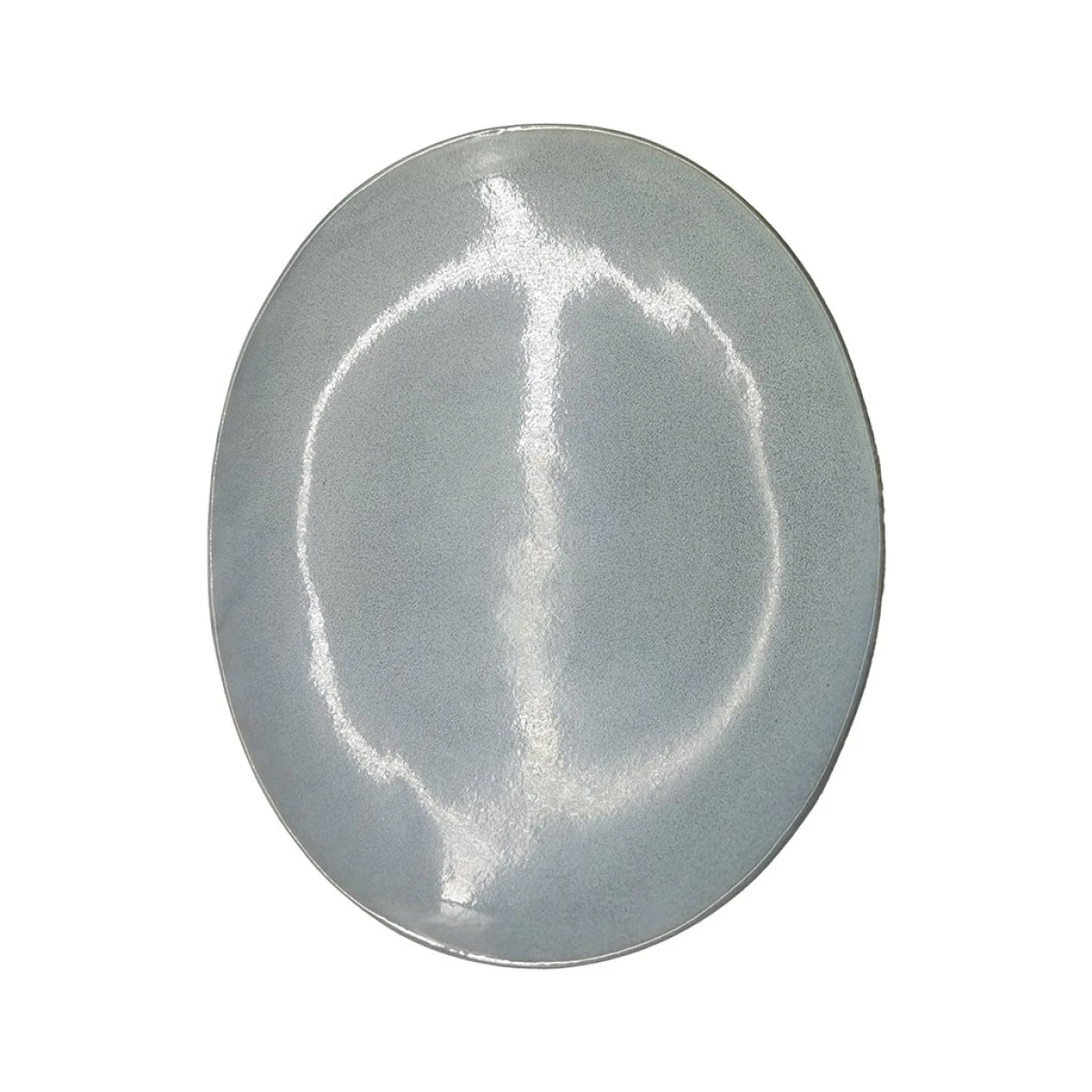 PLATO DE MESA D28CM GRIS GRANITO 