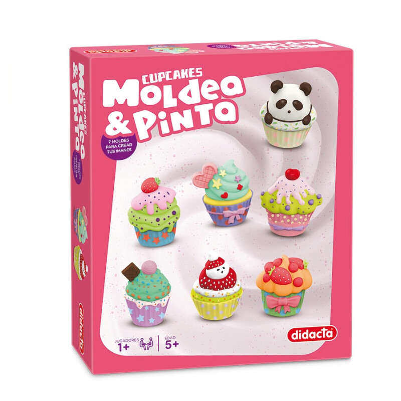 Modela y pinta cupcakes Modela y pinta cupcakes