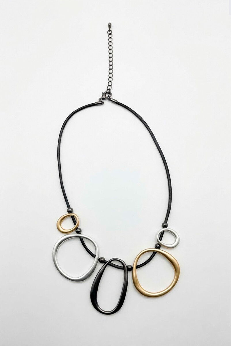 COLLAR GALAXIA - PLATA ORO 