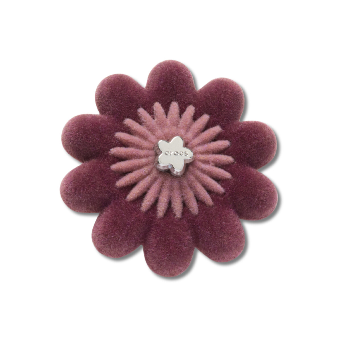 Jibbitz Dark Velvet Flower 