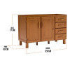 Mueble Bajo Mesada En Madera Maciza Mueble Bajo Mesada En Madera Maciza