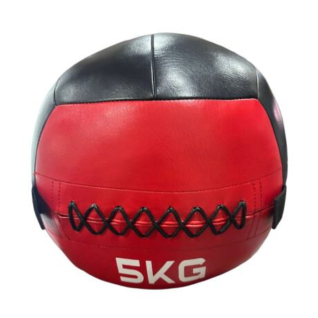 Pelota Wallball WLBC-5 de Cuero Sintético 5kg Ub ROJO