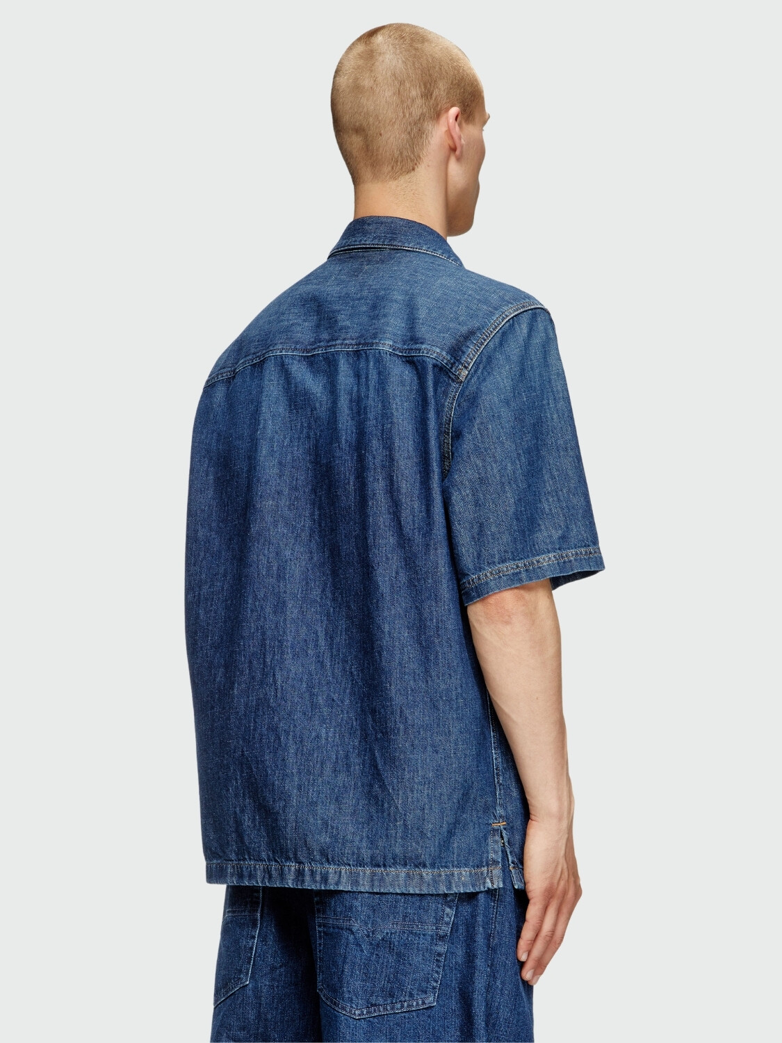 DIESEL - Camisa D-Paroshort Blanco