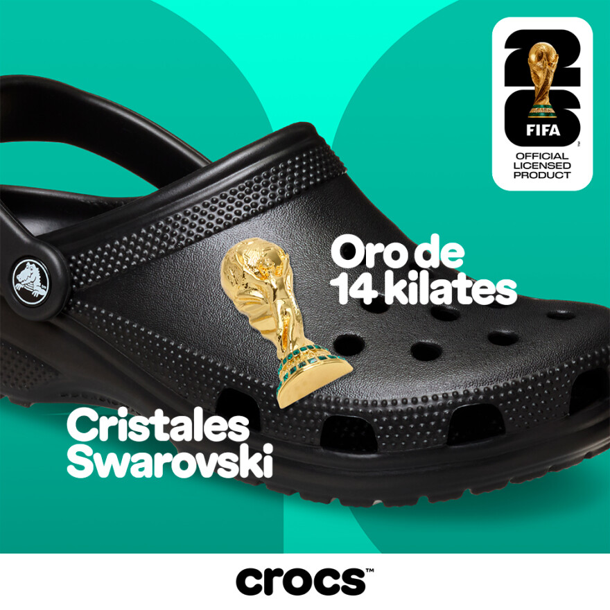 Jibbitz FIFA WC Elevated Trophy Multicolor