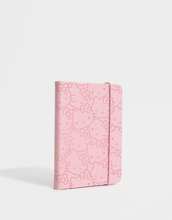 Anotadores Cuadernos y Memos Licencias Cuaderno A6 "hello Kitty" - Rosa Claro