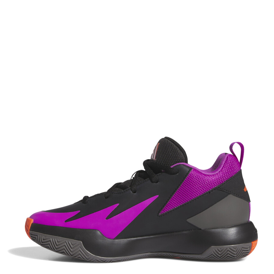 Championes de Niños Adidas Cross &apos;Em Up Select Mid Negro - Púrpura - Anaranjado