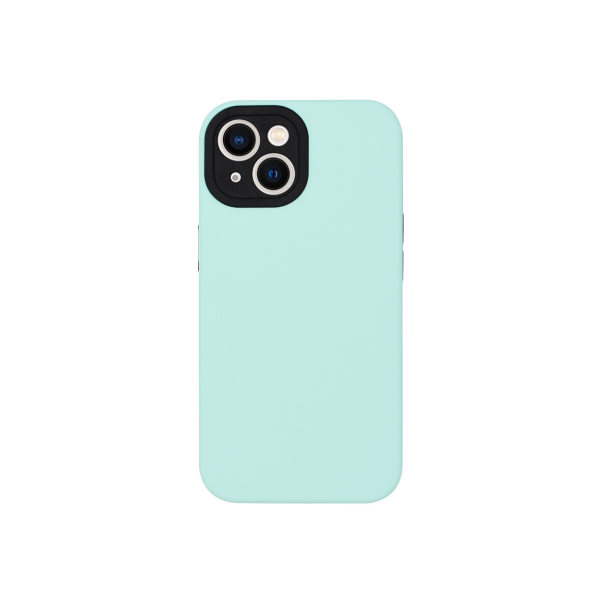 Protector rígido para iPhone 13/14 color turquesa 