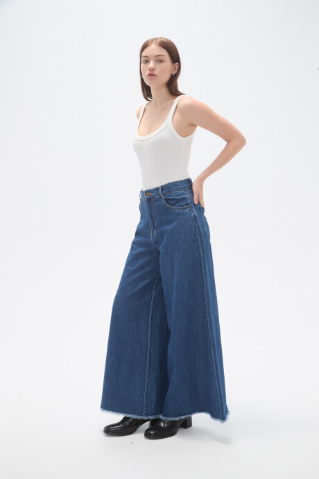 Pantalon Darling Azul Medio