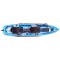 Kayak Caiaker Mero con dos motores a pedal Camo Azul
