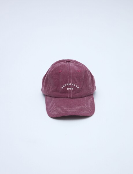 Gorra Wells Bordeaux