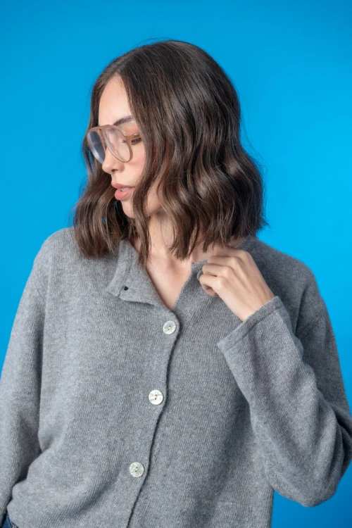 Cardigan Dotta Gris