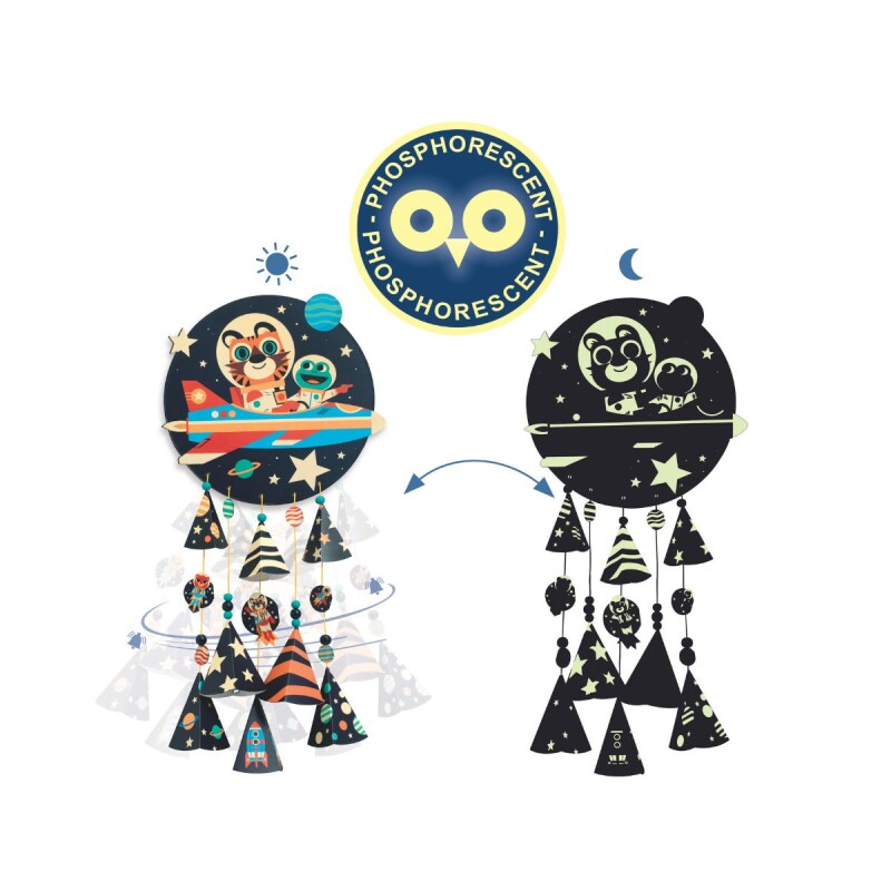 Móvil bebés Brilla en la oscuridad para crear Móvil bebés Brilla en la oscuridad para crear