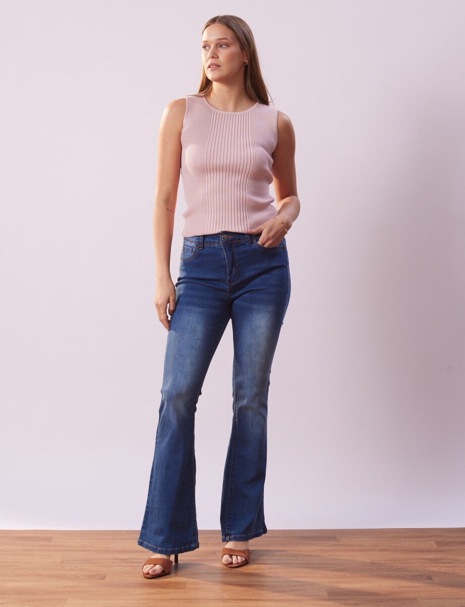 Jean Bootcut - Jean Oscuro 