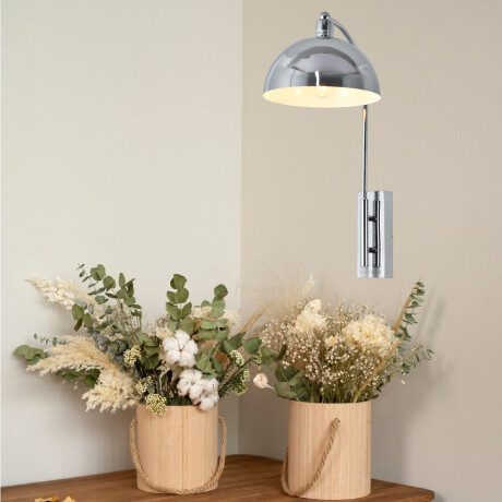 MUSHROOM 2 DE PARED Luminaria de Pared Mushroom 2 Cromada