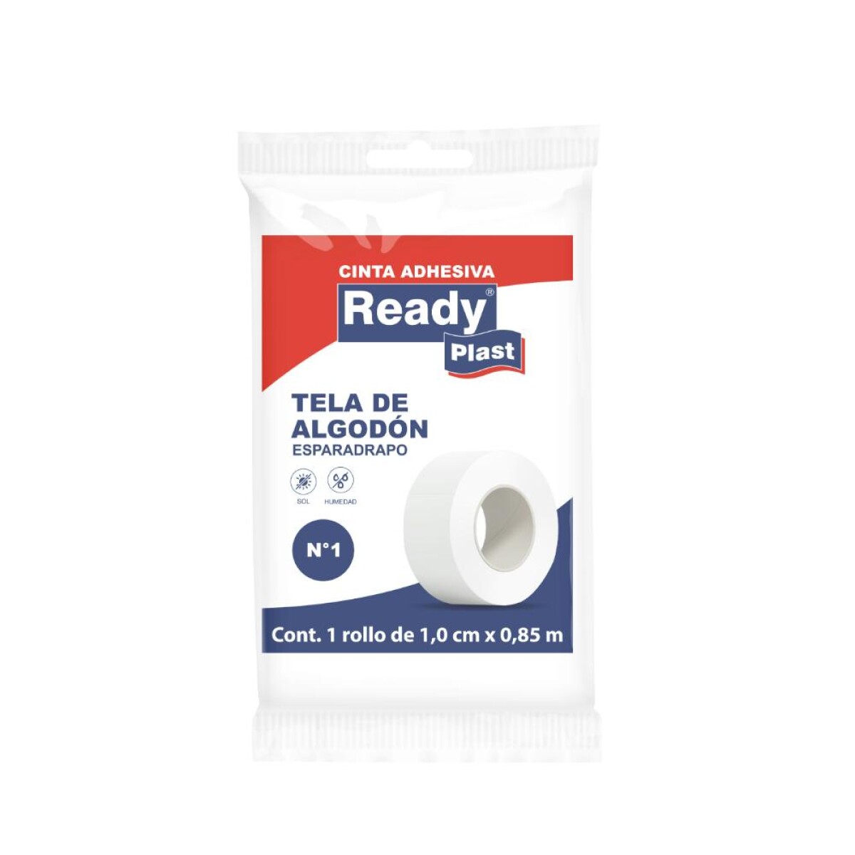 Cinta Adhesiva ReadyPlast Tela De Algodón N°1 
