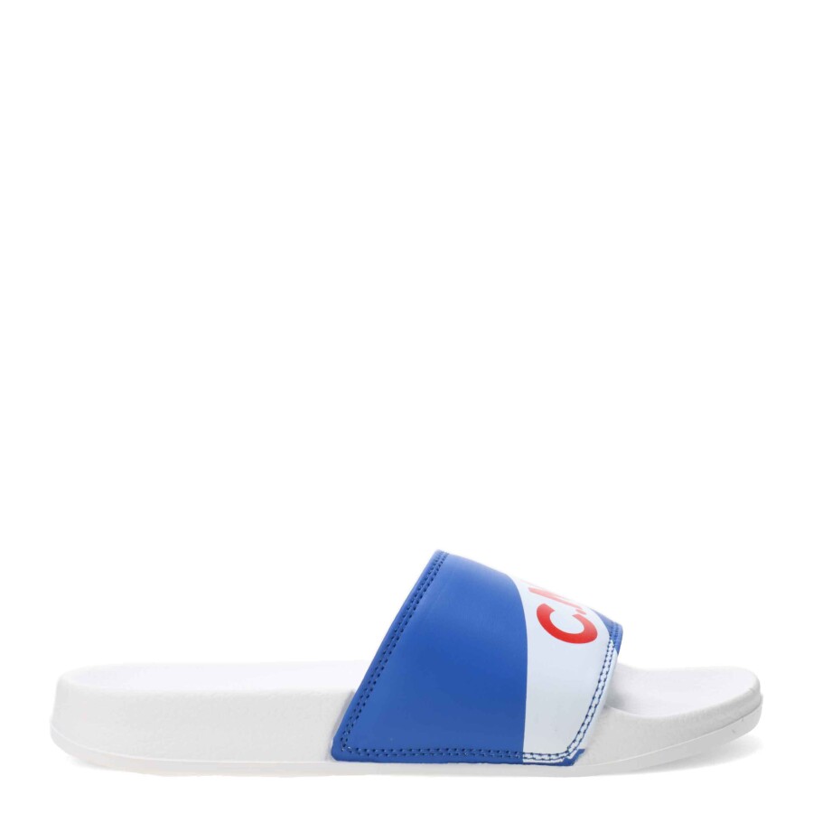Chanclas de Hombre Nacional Azul - Blanco
