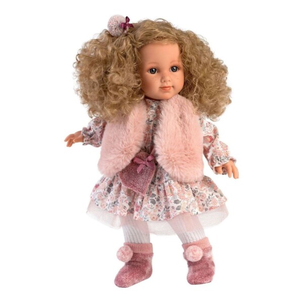 Muñeca Llorens Bebita Elena Rubia Vestido Rosa Juguete Bebe Muñeca Llorens Bebita Elena Rubia Vestido Rosa Juguete Bebe