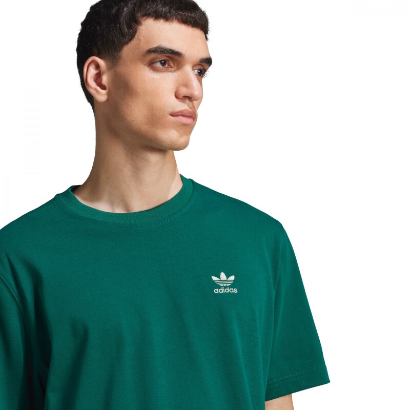 Remera Adicolor Classics Back+Front Trefoil Boxy de Hombre Verde