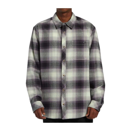 Camisa Ml Billabong Coastline Flannel Multicolor