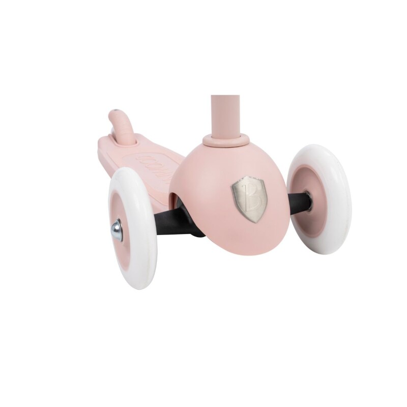 BW-ECO-SCOOTER-CC Monopatín Eco De Tres Ruedas +3 Banwood C/canasto - Faded Pink
