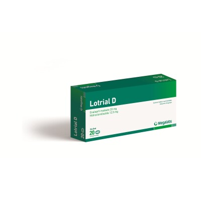 Lotrial D 12.5 Mg. 20 Comp. Lotrial D 12.5 Mg. 20 Comp.