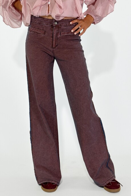 PANTALON CLARA Ladrillo