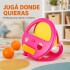 Raqueta Lanza y Atrapa Pelota con 2 Bolas Rosa 1