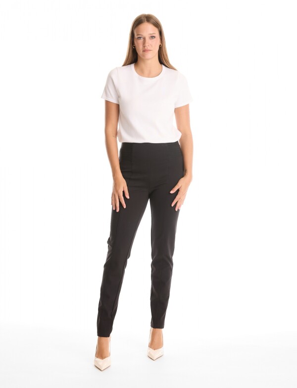 Legging Det Frunce NEGRO