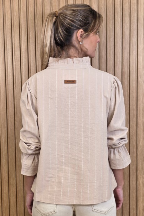 Blusa Copenhague Raya beige