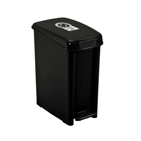 Papelera Basurero Con Pedal Rimax - 10 litros Negro