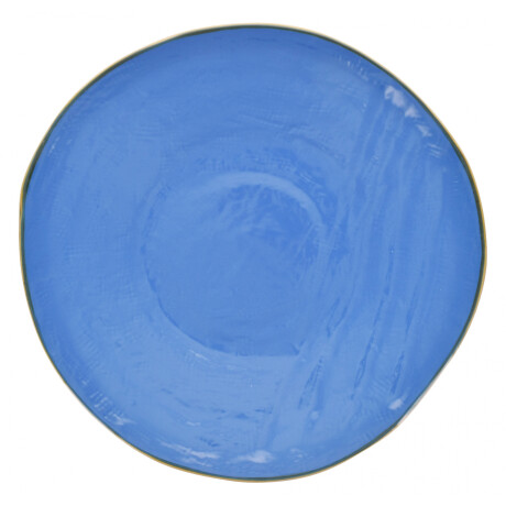 PLATO CERAMICA BORDE DORADO 27.6CM PLATO CERAMICA BORDE DORADO 27.6CM