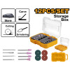SET X 12 ACCESORIOS MINI TORNO INGCO AKMG2012 SET X 12 ACCESORIOS MINI TORNO INGCO AKMG2012