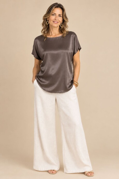 REMERA REMANSO Chocolate