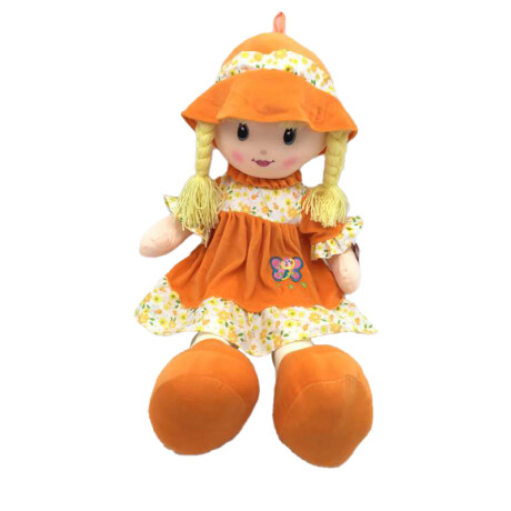 Muñeca con Gorro Phi Phi 1 Metro Naranja
