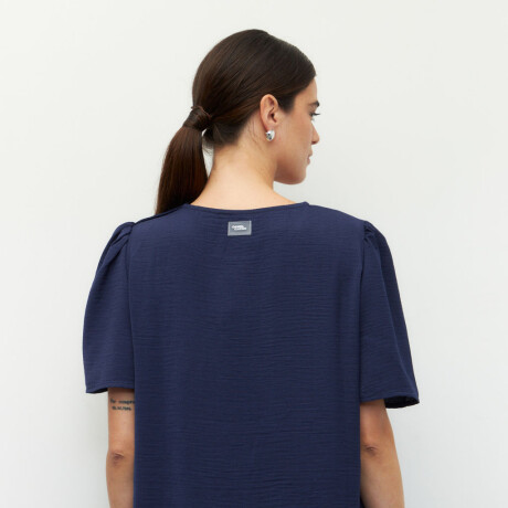 TOP FERRADURA Azul Marino