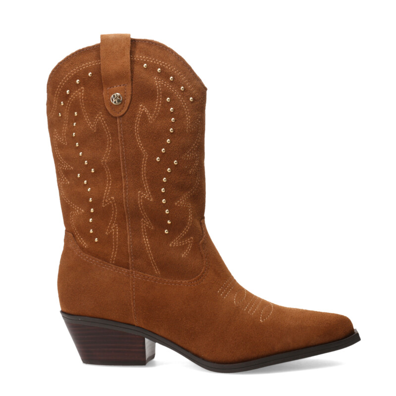 Botas de Mujer Bottero Tejana Marrón Camel