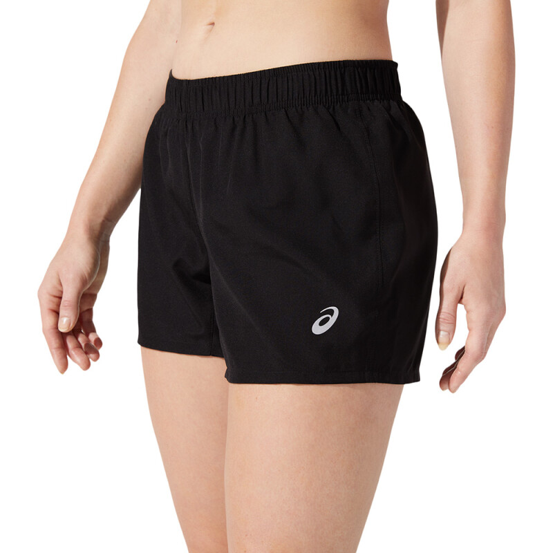Silver 4In Short - Mujer Black