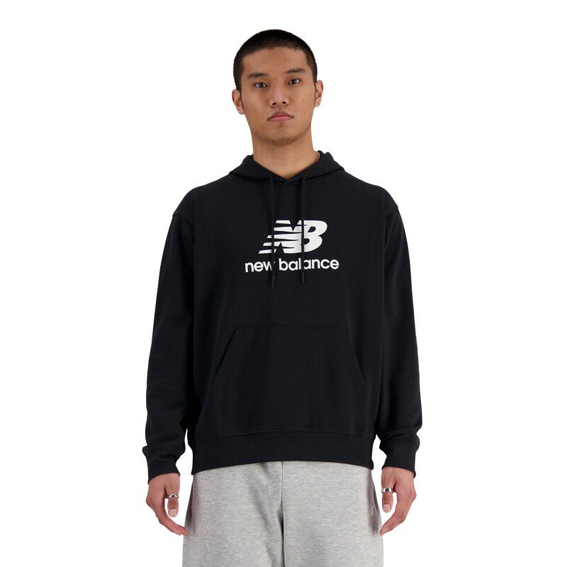 Canguro New Balance de Hombre - TERRY HOODIE - MT41501BK BLACK